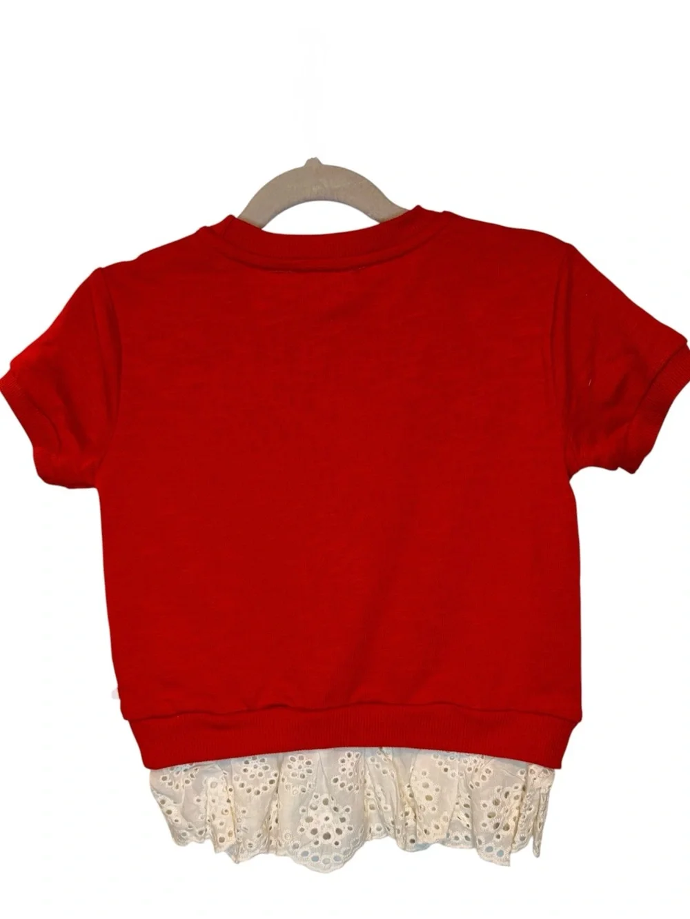 Jessica Simpson bright red